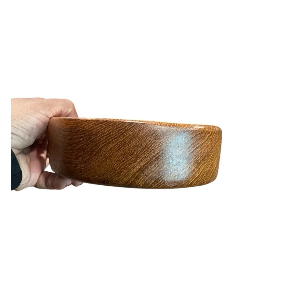 Rustic Wooden Bowls Small Snack Bowls Set of 2
